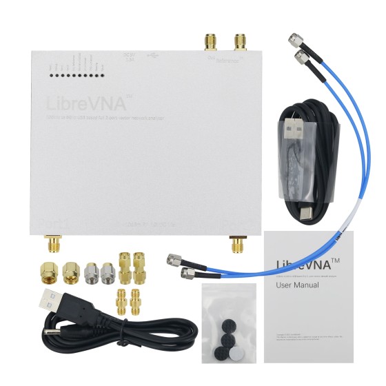 New LibreVNA Antenna Analyzer 100KHz to 6GHz USB Based Full 2-Port Vector Network Analyzer for Radios